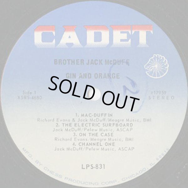 画像3: Brother Jack McDuff ‎/ Gin And Orange (3)