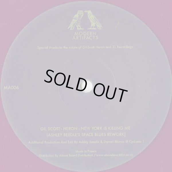 画像2: Gil Scott-Heron / New York Is Killing Me (Ashley Beedle's Space Blues Rework) (2)
