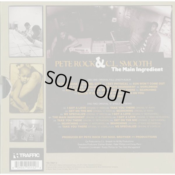 画像2: Pete Rock & C.L. Smooth ‎/ The Main Ingredient (Deluxe Edition Box Set) [CD] (2)