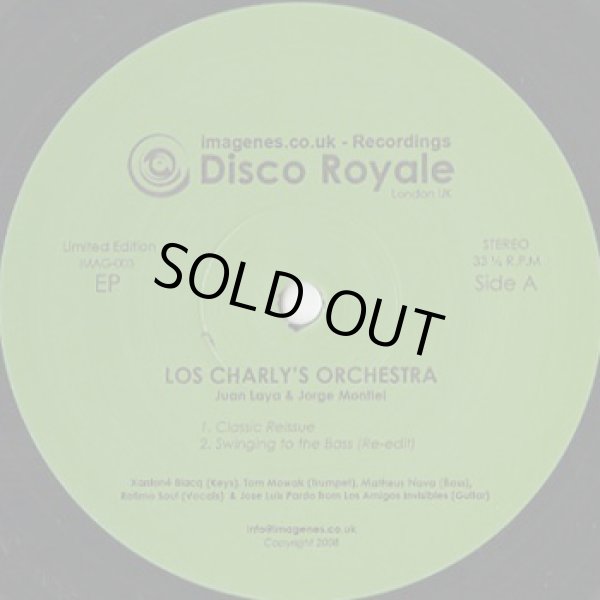 画像1: Los Charly's Orchestra / Disco Royale (1)