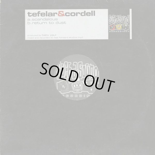 画像1: Tefelar & Cordell ‎/ Scandalous c/w Return To Dust (1)