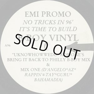 画像: Rob One ‎/ EMI Promo - No Tricks In 96' It's Time To Build