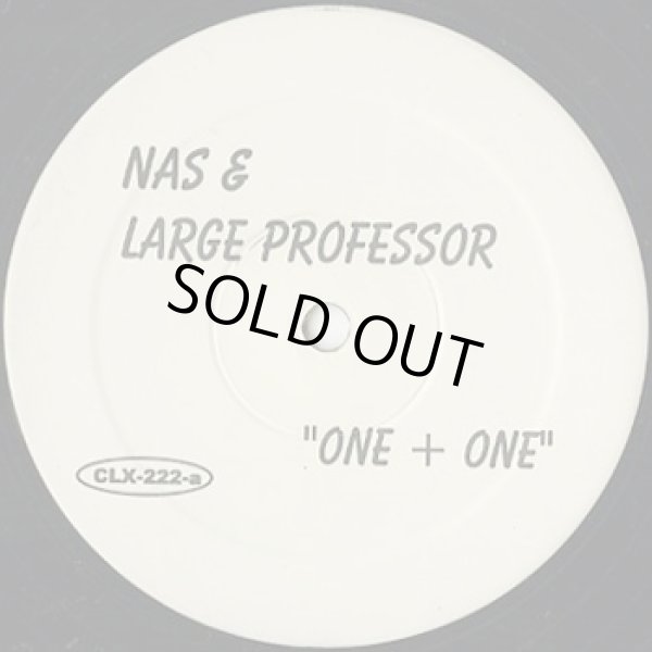 画像1: Nas & Large Professor / One + One c/w Noreaga / Married To Marijuana (1)