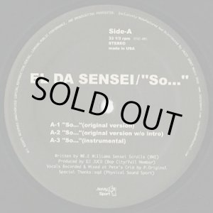 画像: El Da Sensei ‎/ So… c/w Artifacts / It's Gettin' Hot Remix