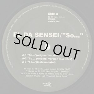 画像: El Da Sensei ‎/ So… c/w Artifacts / It's Gettin' Hot Remix