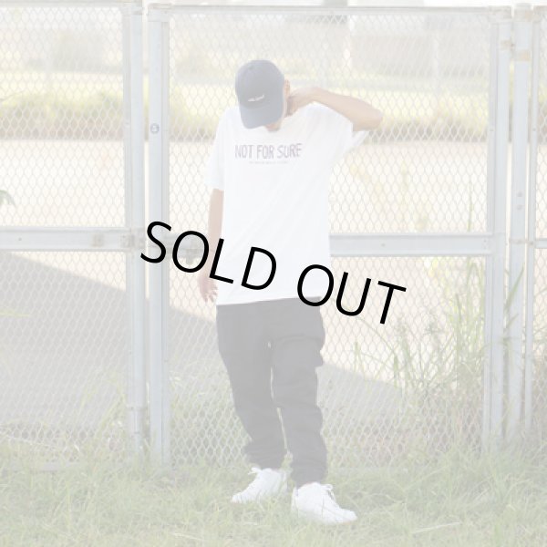画像5: NOT FOR SURE T-SHIRT (WHITE/NAVY) (5)