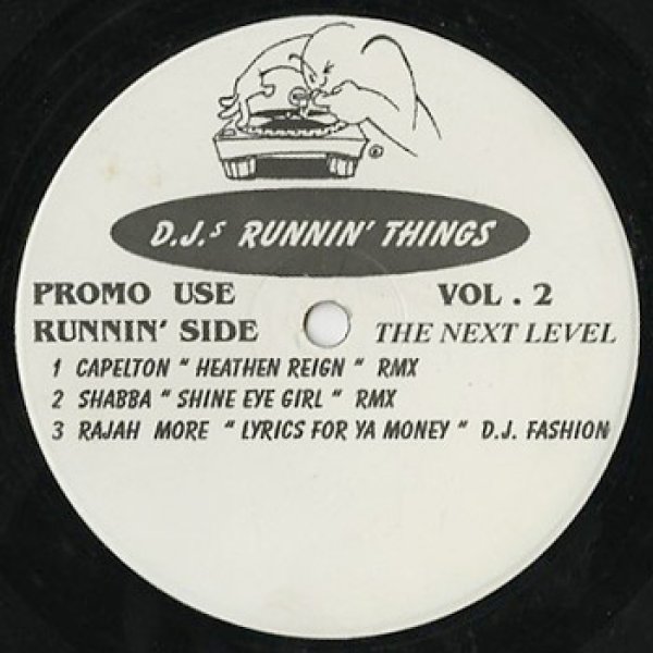 画像2: Various ‎/ DJ's Runnin Things Vol. 2 (2)