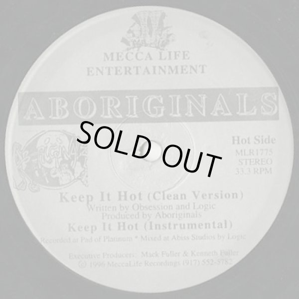 画像1: Aboriginals ‎/ Keep It Hot c/w The Joint (1)