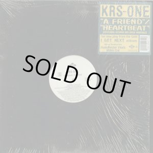 画像: KRS-One ‎/ A Friend c/w Heartbeat