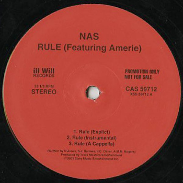 画像1: Nas ‎/ Rule (1)