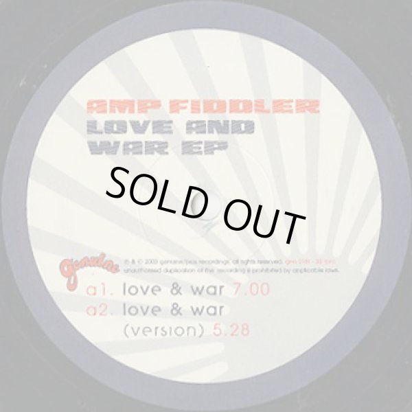 画像3: Amp Fiddler / Love And War EP (3)