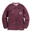 画像1: "TAMBOURINE" NYLON COACH JACKET (MALOON) (1)