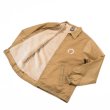 画像3: "TAMBOURINE" NYLON COACH JACKET (KHAKI) (3)