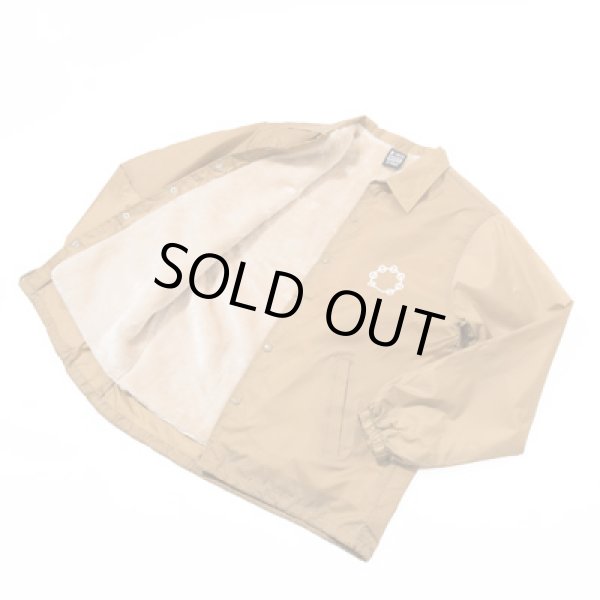 画像3: "TAMBOURINE" NYLON COACH JACKET (KHAKI) (3)