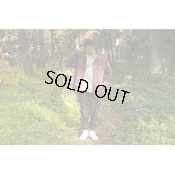 画像6: "TAMBOURINE" NYLON COACH JACKET (MALOON) (6)