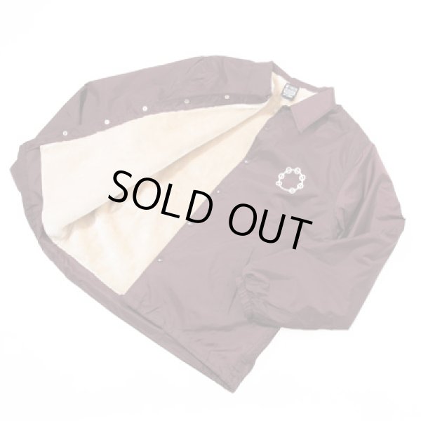 画像3: "TAMBOURINE" NYLON COACH JACKET (MALOON) (3)