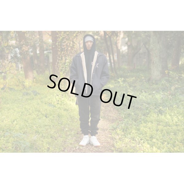 画像6: "TAMBOURINE" NYLON COACH JACKET (NAVY) (6)