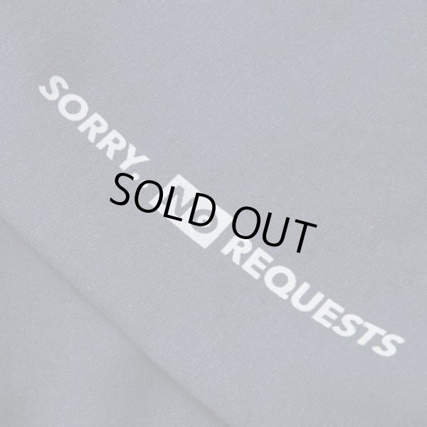 画像3: "NO REQUESTS" HOODIE (NAVY) (3)