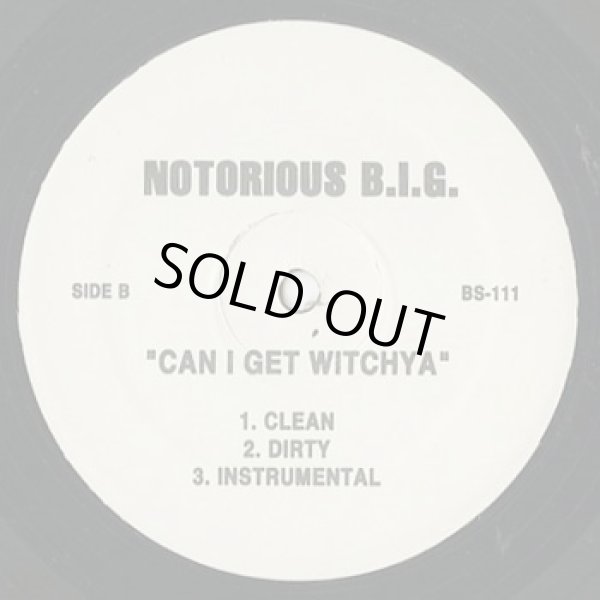 画像2: The Notorious B.I.G. / Can I Get A Witchya (12") (2)