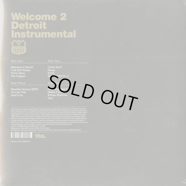 画像2: Jay Dee / Welcome 2 Detroit Instrumental (2)