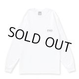 画像: BETWEEN MUSIC STORE L/S POCKET T-SHIRT (WHITE)