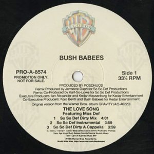 画像: Bush Babees / The Love Song (So So Def Mix)