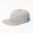 画像1: BETWEEN MUSIC STORE VINTAGE LOGO CAP -FLAT VISOR (GREY) (1)