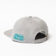 画像4: BETWEEN MUSIC STORE VINTAGE LOGO CAP -FLAT VISOR (GREY) (4)