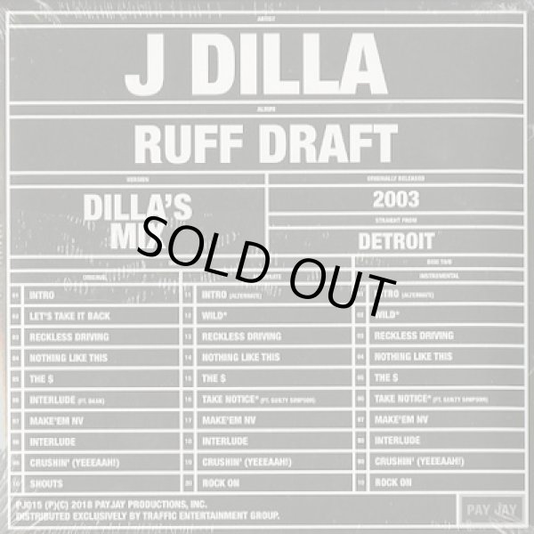 画像2: J Dilla / Ruff Draft: Dilla's Mix (2CD) (2)