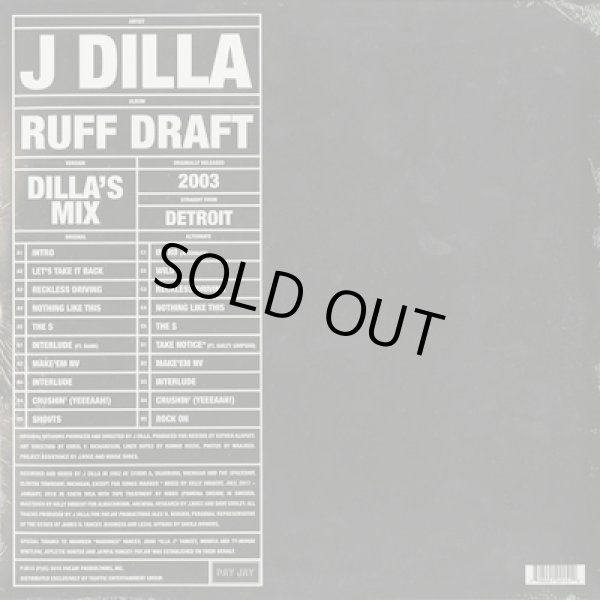 画像2: J Dilla / Ruff Draft: Dilla's Mix (2)