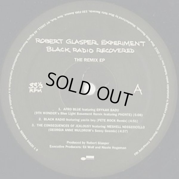 画像3: Robert Glasper Experiment / Black Radio Recovered (The Remix EP) (3)