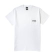 画像1: BETWEEN MUSIC STORE LOGO POCKET T-SHIRT (WHITE/BLACK) (1)