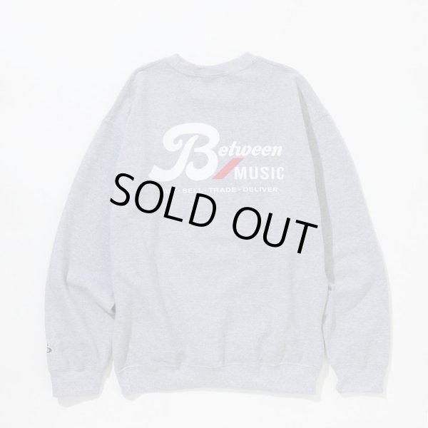 画像2: BETWEEN MUSIC 2018 LOGO CREW NECK (GRAY) (2)