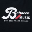 画像3: BETWEEN MUSIC 2018 LOGO CREW NECK (BLACK) (3)