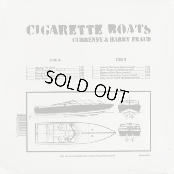 画像2: Curren$y & Harry Fraud / Cigarette Boats (2)
