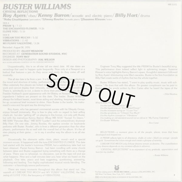 画像2: Buster Williams / Crystal Reflections (2)