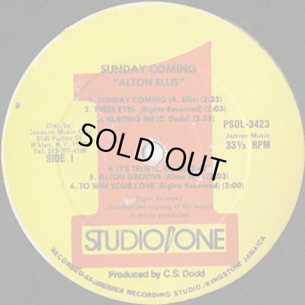 画像3: Alton Ellis / Sunday Coming (3)