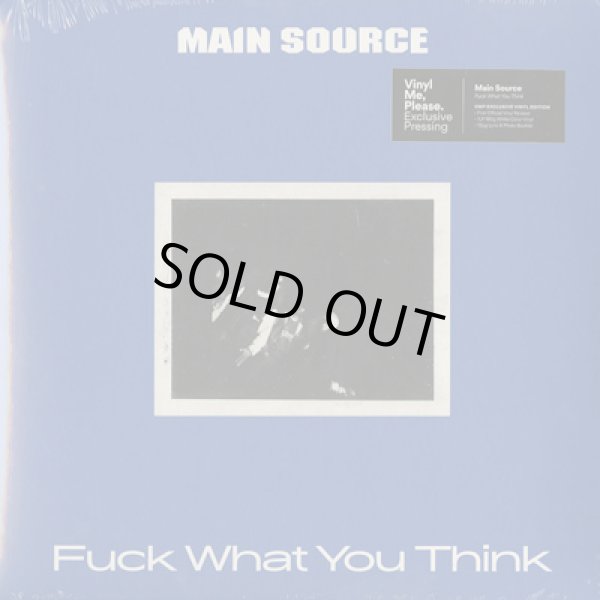 画像1: Main Source / Fuck What You Think (1)