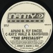 画像3: Apani B. Fly Emcee, C-Rayz Walz & Rahsheed ‎/ The Specialist c/w Perspective (3)