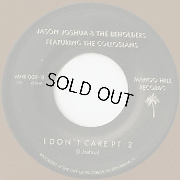 画像2: Jason Joshua & The Beholders / I Don't Care feat. The Colossians (2)