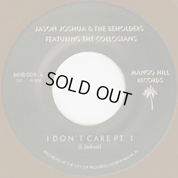 画像1: Jason Joshua & The Beholders / I Don't Care feat. The Colossians (1)