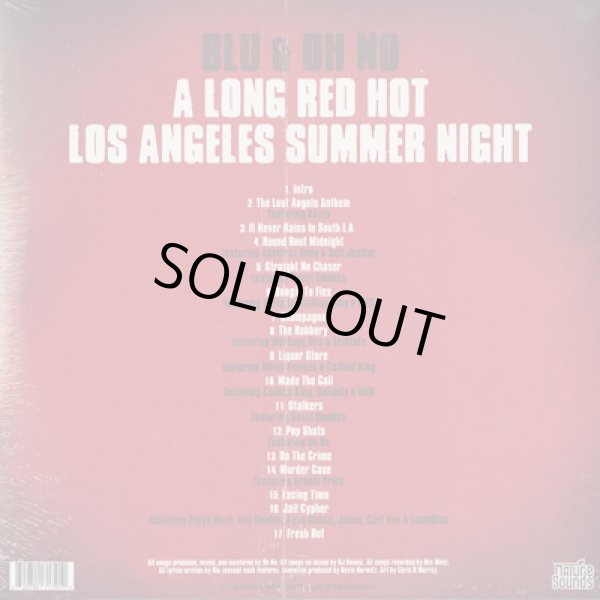画像2: Blu & Oh No / A Long Red Hot Los Angeles Summer Night  (2)