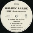 画像2: Walkin' Large / Self (Instrumentals) (2)