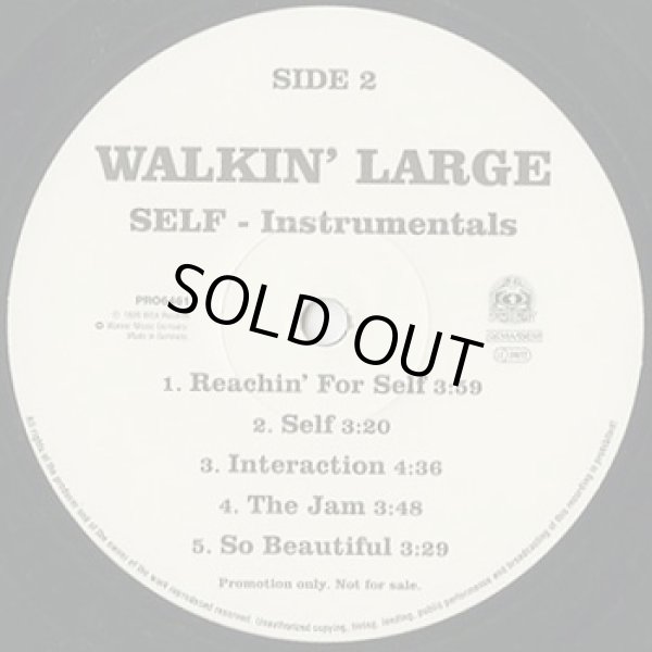 画像2: Walkin' Large / Self (Instrumentals) (2)