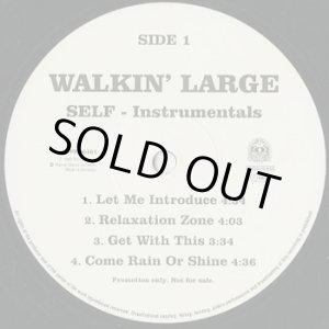 画像: Walkin' Large / Self (Instrumentals)