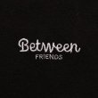 画像2: BETWEEN FRIENDS L/S T-SHIRT (BLACK) (2)