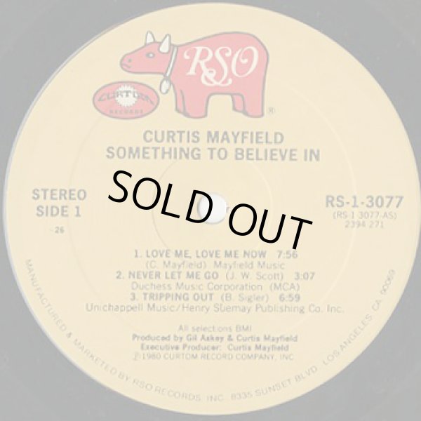 画像3: Curtis Mayfield / Something To Believe In (3)