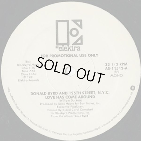 画像2: Donald Byrd And 125th Street, N.Y.C. / Love Has Come Around (2)