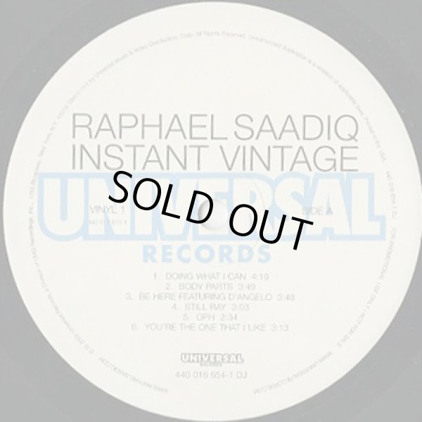 画像3: Raphael Saadiq / Instant Vintage (3)