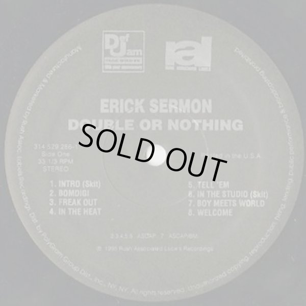 画像3: Erick Sermon / Double Or Nothing (3)